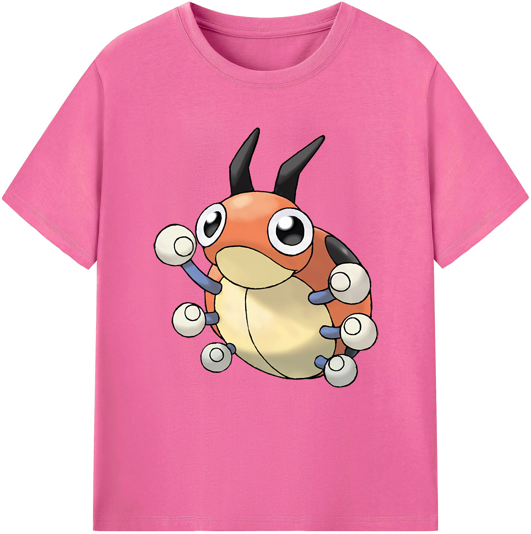（画像用） ポケットモンスター Pokémon レディースカジュアルプリントTシャツ（綿100％）